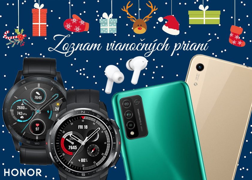 HONOR odštartoval obrovské predvianočné zľavy  a veľký súťažný Adventný kalendár o super výhry každý deň!